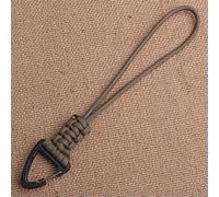 Optxzn Llavero de Cuerda de Paracord de 7 núcleos con Hebilla Triangular, Hecho a Mano, para Supervivencia, para Hombre y Mujer, para Acampar al Aire Libre, Coche, Senderismo, Mochila, Regalo