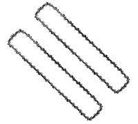 Opuladuo 2 cadenas de motosierra de 14 pulgadas (35 cm) para Greenworks GD24X2CS36 / GD24X2CS36K4X, cadena de repuesto de 35 cm para motosierra Greenworks GD40CS15 / GD40CS15K2X de calibre de 1,1 mm e
