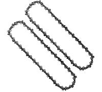 Opuladuo 2 cadenas de sierra de 25 cm 3/8 pulgadas 1,1 mm 40 TG, cadena compatible con Makita DUC254Z, cadenas de motosierra compatibles con Makita DUC 254 Z