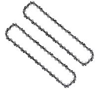 Opuladuo 2 cadenas de sierra de 25 cm 3/8 pulgadas 1,3 mm 40 TG, cadena compatible con Makita DUC252Z, cadenas de motosierra compatibles con Makita DUC 252 Z