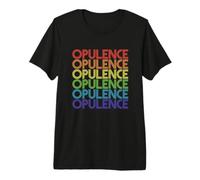 Opulencia Vintage Retro Gay Lesbianas Orgullo Camiseta Premium