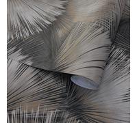 Papel Tapiz Vinílico Opulenza Charcoal RASCH 659788 Lavable Decoración Moderna