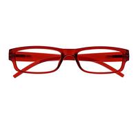OPULIZE Ace Reading Glasses, Rojo, +1,00 Dioptrías Unisex