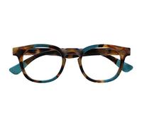 Opulize Ava Marrón Carey Turquoise Gafas De Distancia Corto De Vista Miopía Mujeres Señoras Bisagras Resorte M62-Q -1,00
