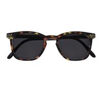OPULIZE Bex Gafas de Lectura para el Sol Montura de Diseño Cuadrada Grande Marrón Carey Negro Mate Lentes Tintados Resistentes a Arañazos Bisagras de Muelle Hombre Mujer Protección UV400 S64-2 +3.00