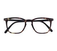 Opulize Bex Hombres Gafas De Distancia Corto De Vista Miopía Grande Carey Marrón Mate M64-2 -1,00
