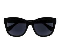 OPULIZE BIG Gafas de sol mujer y hombre - Moda con marco grande - Lentes negras - Antirreflectante y Antideslumbrante - Lentes polarizadas con protección UV400 - Negro