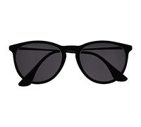 OPULIZE Gafas de sol Jet Estilo grande montura diseñador Resistente a los arañazos Lentes degradadas Protección UV400 Frontal de goma negra Varillas de plata Puntas negras Unisex S96-1