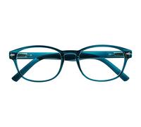 OPULIZE La Compañía Gafas De Lectura Azul Del Mar Lectores Mujeres Hombres Bisagras Resorte R76-3 +2,50