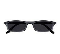 OPULIZE La Compañía Gafas De Lectura Mate Gris Negro Ligero Cómodo Lectores De Sol UV400 Hombres Mujeres Bisagras Resorte S17-7 +1,00