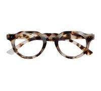 OPULIZE RIO Gafas de Lectura con Filtro de Luz Azul - Montura con Parte Superior Plana - Carey Marrón - Hombres y Mujeres - Bisagras de Muelle - B53-2 - +2.00