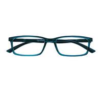 OPULIZE See Gafas Lectura Filtro Luz Azul Montura Estrecha Bisagras de Resorte Mejoran Sueño Reducen Dolor de Cabeza Ordenador Videojuegos Antirreflejante Turquesa Hombre Mujer B9-Q B9-Q +2.50