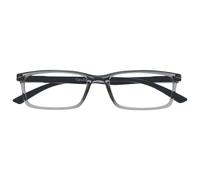 OPULIZE See Gafas Lectura Filtro Luz Azul Montura Estrecha Bisagras de Resorte Mejoran Sueño Reducen Dolor de Cabeza Ordenador Videojuegos Antirreflejante Gris Hombre Mujer B9-7 +2.50