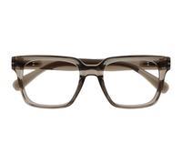 OPULIZERA Blue Light Glasses - Clear Lens - Anti-Reflective and Anti-Glare - UV400 Protection - Oversized Frame - Computer and Screen Glasses - Transparent Grey - Men Women - +0.00