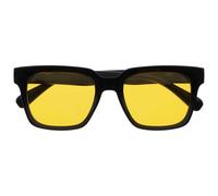 OPULIZERA Gafas de sol hombre y mujer - Lentes Polarizadas Amarillas - Protección UV - Antirreflectantes y Antideslumbrante - Negro