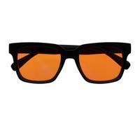 OPULIZERA Sleep & Recovery Glasses - Orange Lens - 99.9% Blue Light Blocking - Anti-Reflective & Anti-Glare - UV400 Protection - Oversized Frame - Night Glasses - Men & Women