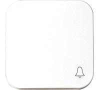 OPUS® 1 balancín con símbolos, diseño con símbolo de timbre, color blanco puro