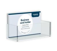 OPUS 2 350090 - Soporte para tarjetas de visita, acrilico Transparente, capacidad 20mm