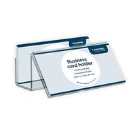 OPUS 2 350091 - Soporte para tarjetas de visita, acrilico Transparente, capacidad 30mm