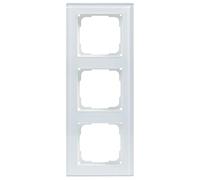 Opus 512.303.37 Fusion G-Frame 3-f, Vidrio PW, Blanco Polar