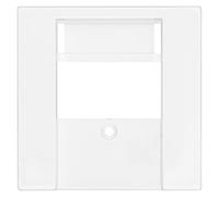 OPUS® 55 Funda para enchufes TAE de 3 vías, color blanco polar.