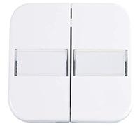 Opus 560.409.02 Fusion-Marco para 3 Fotos (Cristal), Color Negro, Blanco Óptico