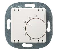 Opus 560.943.27.O - Termostato (con tapa, 230 V, máx. 750 VA), color blanco