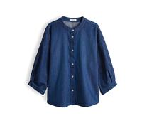 OPUS Blusa camisera FAYANI azul oscuro | 40