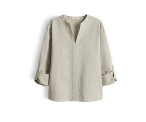 OPUS Blusa camisera FELEEN oliva | 42