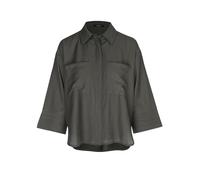 OPUS Blusa camisera FORNA verde oscuro | 36