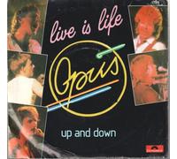 Opus - Up and down (1984) / Vinyl single [Vinyl-Single 7'']