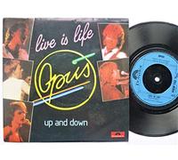 Opus Live Is Life/Up And Down 7" Polydor POSP743 EX 1984