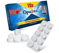 Oputec RT_15_2_10 - Pastillas de limpieza para cafeteras automáticas (10 x 2 g, carbonato de sodio)