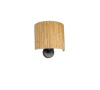 Opviq Elegant Beige Wall Lamp, Metal Body & Fabric Cap, 25-14 cm de diámetro, 20 cm de altura, 1 x 3,15 W LED, funciona con batería, IP20 | Iluminación elegante para cualquier habitación
