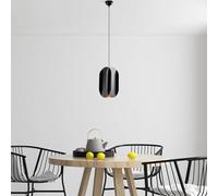 Opviq Elegante Chandelier, cuerpo de metal, altura ajustable 40-115 cm, diámetro de 20 cm, casquillo E27, 40 W máximo, iluminación elegante para espacios modernos, calificación IP20