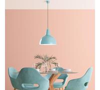 Opviq Elegante chandelier turquesa, altura ajustable 32-121 cm, cuerpo de metal, diámetro de 30 cm, casquillo E27, perfecto para espacios de vida modernos, solución de iluminación elegante