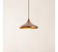 Opviq Lámpara colgante Barek 11545, latón bruñido, metal, Ø 34 cm True