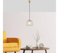 Opviq Lámpara colgante Cat 12060 1 luz Ø26cm oro brillo