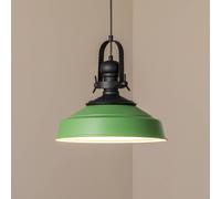 Opviq Lámpara colgante Craft, verde, metal, Ø 41 cm, E27