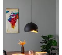 Opviq Lámpara colgante Pacman 2633 Ø30cm negro/oro True