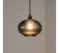 Opviq Lámpara colgante Smoked 050 1 luz de cristal Ø27cm