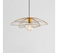 Opviq Lámpara colgante Tel 6502, dorada, metal, Ø 50 cm