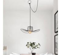 Opviq Lámpara colgante Tel 6726 Ø50cm negra descentralizada