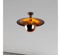 Opviq Plafón Kurt 13355, color cobre, metal, Ø 48 cm