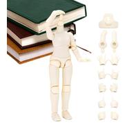 Opvonxeh Body Doll Figure, Motion Figure Juntas, 4.72 pulgadas Poseable Display Decoration, Collectible Toy for Students Teens Children Boys Girls Kids Desktop Bookshelf Study Room