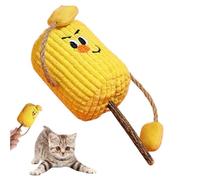 Opvonxeh Cat Toys, Cat Teaser Toys, Corn COB Shape Catnip Toys, Plush Kitten Toy, Stuffed Cat Toy, Chew Stick for Cats, Cat Teeth Cleaning Toy, Chew Toys for Cats, Hunting Cat Toys