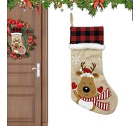 Opvonxeh Christmas Holiday Stockings | Cute Stockings | Christmas Stocking Ornament, Holiday Decor Stockings, Christmas Tree Stockings, Decorative Christmas Stockings, Stockings for Candies