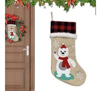 Opvonxeh Christmas Holiday Stockings | Cute Stockings | Christmas Stocking Ornament, Holiday Decor Stockings, Christmas Tree Stockings, Decorative Christmas Stockings, Stockings for Candies