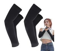 Opvonxeh Cooling Sun Protection Arm Sleeves, Lightweight UV Block Forearm Covers, Skin-Friendly Arm Protectors for Women, Ideal for Running, Basketball, and Outdoor Activities
