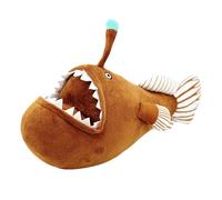 Opvonxeh Fish Plush Toy, Stuffed Animal Decor, Angler Fish Doll, Home Decors Pillow, 11,81 x 7,48 pulgadas, Making It an Excellent Companion for Cuddling, Napping and Bedtime Relaxation